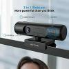 Jelly Comb 3-IN-1 Webcam mit 4 Mikrofonen und Lautsprecher