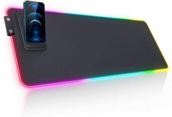 Jelly Comb / Seenda RGB Mauspad, 800 x 300 mm mit 12 Beleuchtungs-Modi