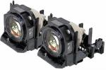 2x HyBrid - Panasonic ET-LAD60W - TWIN PACK mit Gehuse ET-LAD60AW