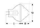 OSRAM HLX 64635 L45 A19 D51