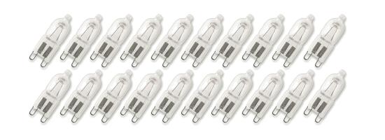 20x Halopin Osram 66720 20W 230V G9 2000h