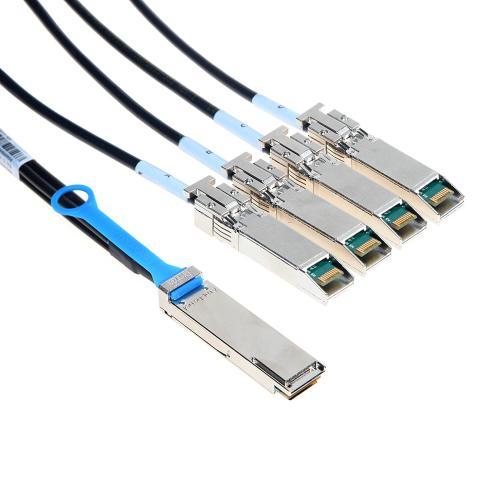 Kabel-Set QSFP 4SFP+ 26 AWG 5m