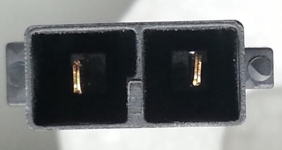 Stecker 115-220 mit Anschlusskabel und Ringkabelschuh