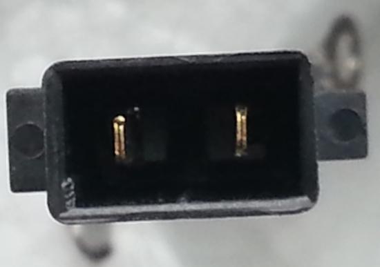 Stecker 115-223 mit Anschlusskabel und Ringkabelschuh