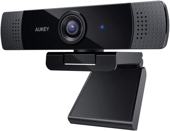 AUKEY Webcam 1080p Full HD mit Stereo-Mikrofon