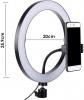 LED Ringlicht Ringleuchte mit Stativ 12 Zoll 20cm Bi-Color