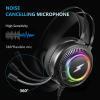 Jelly Comb Gaming Surround Sound Headset fr PC mit RGB-Beleuchtung