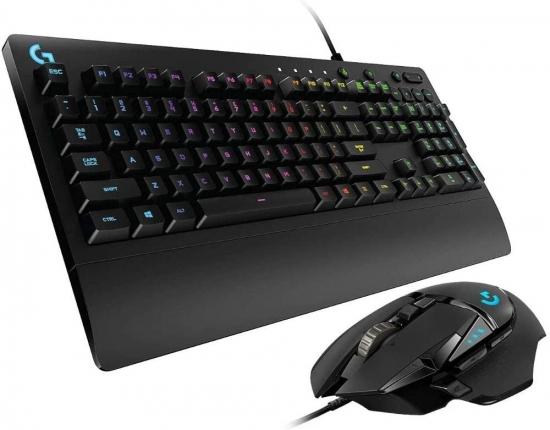 Logitech G502 Hero Gaming Maus + G213 Prodigy Tastatur